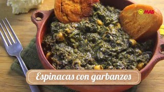 Espinacas con garbanzos [upl. by Natsud]