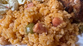 Arroz con Garbanzos Boricua  Puerto Rican Rice with Chickpeas [upl. by Colb]