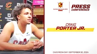 Craig Porter Jr Ready For Year 2 With Faster Cavaliers Team Under Kenny Atkinson [upl. by Oisacin648]