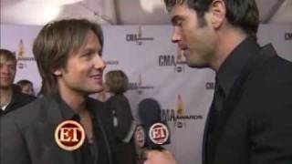 Chuck Wicks Interviews Carrie Underwood at CMA Awards [upl. by Nesrac75]