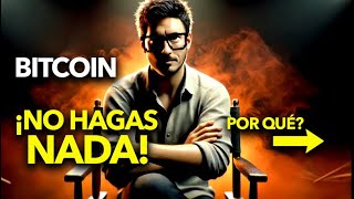 CRIPTOMONEDAS ¡NO HAGAS NADA ¿Por qué [upl. by Shela758]