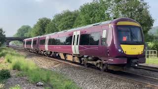 Trains at Duffield bridge [upl. by Atilemrac163]