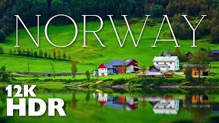 NORWAY 12K HDR 120fps  Beautiful Nature  Dolby Vision [upl. by Shelby857]