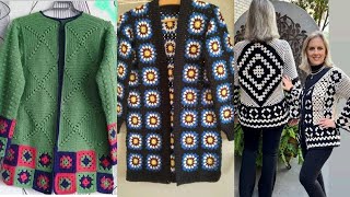 crochet sweater design for ladies [upl. by Sussi837]