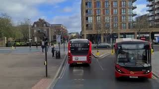 472 bus route North Greenwich to Abbey Wood [upl. by Michele]