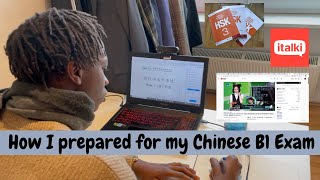 How I prepared for my Chinese B1 HSK 3 exam [upl. by Yevreh]