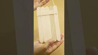 MAKE a POPSICLE STICK SLED stemeducation artsandcrafts [upl. by Jen]