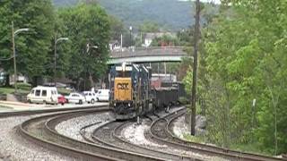 CSX working in Connellsville Yard in ConnellsvillePA [upl. by Kent299]