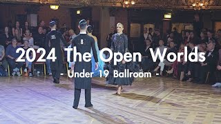 Matthew Holyoak amp Olivia Cowan  2024 The Open Worlds U19 Ballroom  Tango [upl. by Renata974]