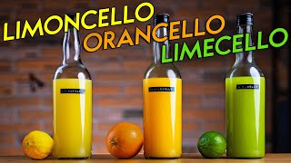 Never Buy LIMONCELLO Again  Try These 3 Homemade Versions [upl. by Ylebmik532]