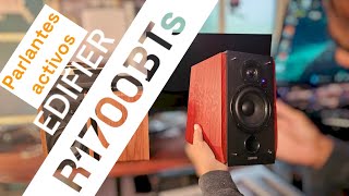 Parlantes activos EDIFIER R1700BTs  unboxing y conexión [upl. by Chute]