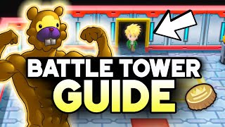 BEST POKEMON IN THE BATTLE TOWER 49 WIN STREAK TEAM GUIDE  POKEMON BDSP [upl. by Aroon]