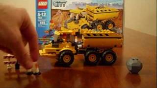 Lego Dump Truck  A Review Of The Lego City Dump Truck 7631 [upl. by Gaven858]