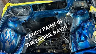 Candy Painting The E30 Engine Bay [upl. by Robyn]