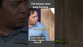 Bang Komeng anggota dewan full ketawa komeng kikisaputri kaesangpangarep komedi standupcomedy [upl. by Collimore]