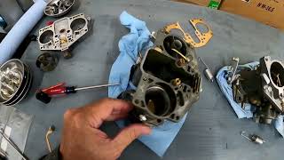 Porsche 356SC Solex Carb Main Jet and Venturi Replacement [upl. by Liponis]