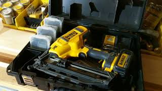 DeWalt DCN660 20v 16ga Cordless Finish Nail Gun  Nail Storage In Case Modification [upl. by Aihsila]