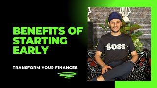 Benefits Of Starting Investing Early  Compounding [upl. by Caspar297]