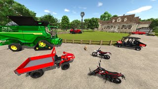 Hudson is the Richest Farmer in Town  Farming Simulator 25 [upl. by Lessard]