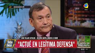 Los argentinos rehenes de la inseguridad  DeboDecir 21042019 [upl. by Ahsatin]