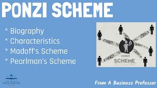 What is Ponzi Scheme  From A Business Professor ponzi madoff [upl. by Derna213]