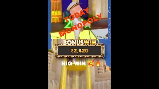 Today Monopoly Bigballer Big Win 🔥  Monopoly Game tricks [upl. by Renraw]