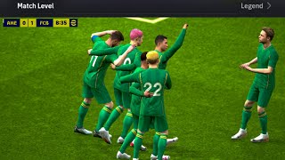 efootball 2024 mobile gameplay  legend difficulty 😋 [upl. by Ainaled]