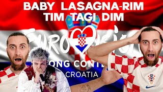 🔴BABY LASAGNARIM TIM TAGI DIM GRAND FINAL🔴 FIRST REACTION EUROVISION 2024 croatia eurovision [upl. by Atiniuq81]