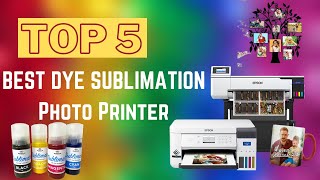 Top 5 Best Dye Sublimation Photo Printer [upl. by Nomit219]