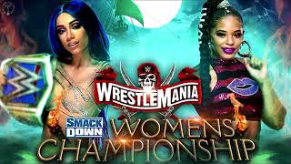 WWE Wrestlemania 37 Sasha Banks vs Bianca Belair [upl. by Ennayhc]