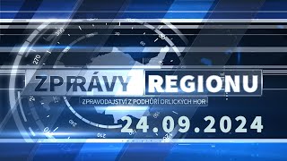 ZPRÁVY REGIONU 24 09 2024 [upl. by Marou]