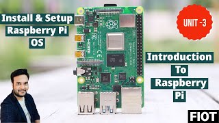 How To Install amp Set Up Raspberry Pi OS  New Method to Setup Raspberry Pi 2023  FIOT  CSE [upl. by Rebna]