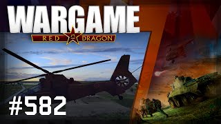 Wargame Red Dragon 582  My First Ranked Game  vs hourensou  Blue Dragons  Nuclear Winter [upl. by Liddy]