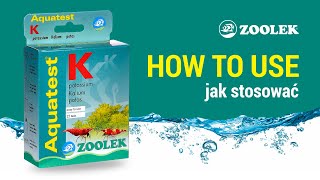 Aquatest K Jak stosować How to use [upl. by Hambley329]