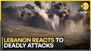 Lebanon Explosion Lebanese Hesitate To Use Electronics After Deadly Explosions  WION [upl. by Lebana]