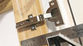 How to install and measure for Grass Tiomos soft close cabinet hinges DIY [upl. by Athallia276]