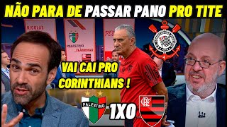 FLAMENGO PASSA VEXAME E IMPRENSA PASSA PANO  PALESTINO 1X0 FLAMENGO [upl. by Garlanda]