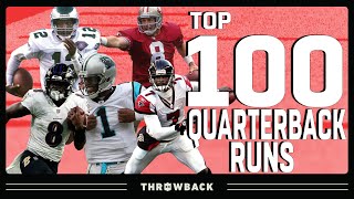 Top 100 QB Runs Vick Juke Lamar Spin Young Scramble amp More [upl. by Allesiram]