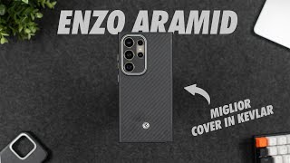 Spigen Enzo Aramid per Galaxy S24 Ultra La MIGLIOR COVER IN KEVLAR [upl. by Soilisav]