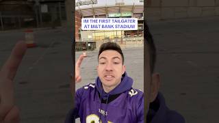 I’m the first tailgater at MampT Bank Stadium nfl ravens tailgate football baltimore broncos [upl. by Prior]