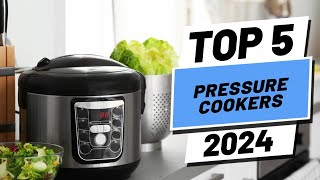 Top 5 BEST Pressure Cookers in 2024 [upl. by Glaab]