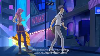 Anime style music video by Scott T Petersens Golden Street Animation [upl. by Roswell659]