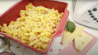 Recetas Thermomix ® TM31  Macarrones a la Carbonara [upl. by Aruon]