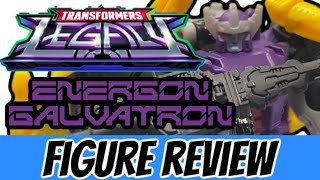 Tiny terror Transformers legacy united energon galvatron action figure review [upl. by Aikyn]