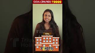 Goa for just ₹9999  Triumph Holidays  travel adventure traveller [upl. by Petie36]