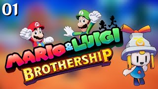 Un début plutôt branché  Mario amp Luigi lépopée Fraternel  Épisode 01 [upl. by Adniled]