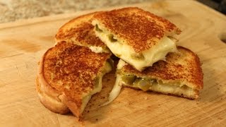 The Best Grilled Cheese Sandwich  Gruyere  Jalapeno [upl. by Komarek]