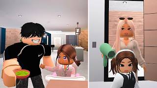 Nuestra Rutina Por La Mañana En La Nueva Casa 🧑‍🧑‍🧒‍🧒Roblox [upl. by Bondie]