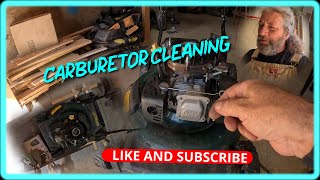 Carburetor Cleaning [upl. by Aerised]