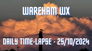 Wareham  Daily Timelapse  24102024 [upl. by Tabber]